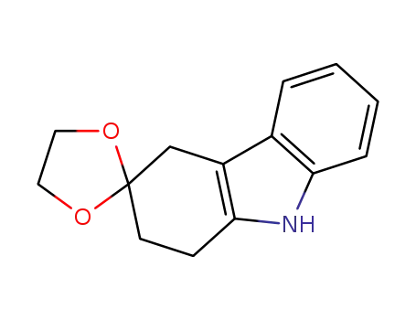 Molecular Structure of 54621-12-4 (5-OXO-TETRAHYDROCARBAZOLE ETHYLENE KETAL)
