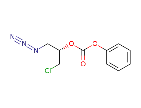 3-chloro-2-((phenoxycarbonyl)oxy)propyl azide