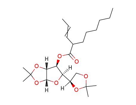(1,2:5,6-di-O-isopropylidene-α-D-glucofuranos-3-O-yl) 2-hexylpent-3-enoate