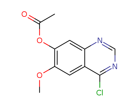 7-Quinazolinol,4-chloro-6-methoxy-, 7-acetate