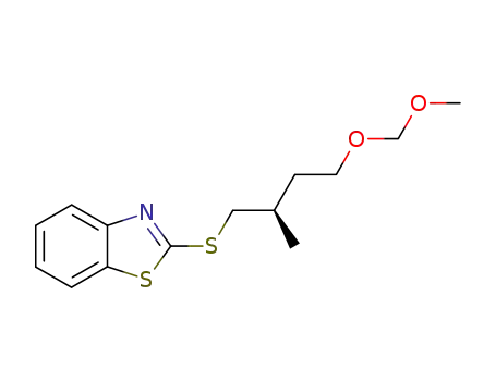 2-((R)-4-Methoxymethoxy-2-methyl-butylsulfanyl)-benzothiazole