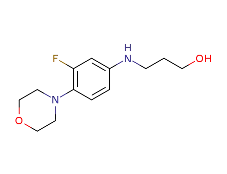 3-(3-fluoro-4-morpholin-4-yl-phenylamino)-propan-1-ol