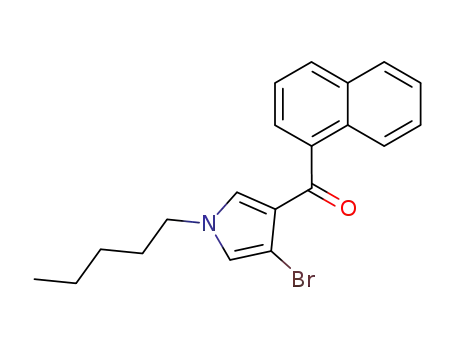 3-bromo-4-(1-naphthoyl)-1-pentylpyrrole