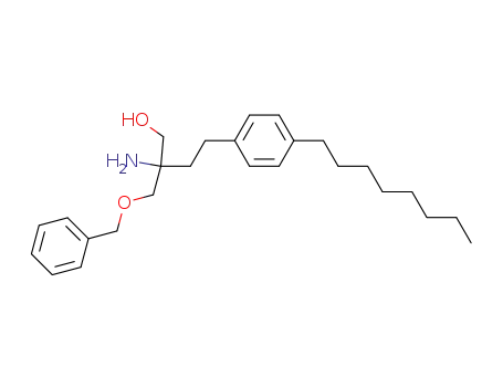 2-amino-2-benzyloxymethyl-4-(4-octyl-phenyl)-butan-1-ol