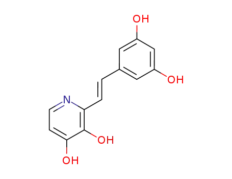 (E)-2-aza-3',5,5',6-tetrahydroxystilbene