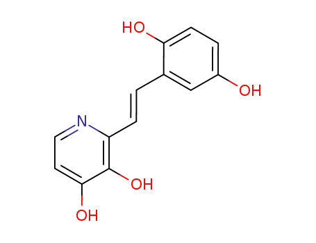 (E)-2-aza-2',5,5',6-tetrahydroxystilbene