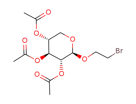 2-bromoethyl 2,3,4-tri-O-acetyl-β-D-xylopyranoside
