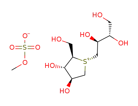 1,4-dideoxy-1,4-{(S)-[(2S,3S)-2,3,4-trihydroxybutyl]episulfonioylidene}-D-arabinitol methyl sulfate