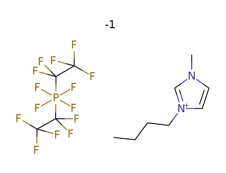 1-methyl-3-butylimidazolium bis(pentafluoroethyl)tetrafluorophosphate