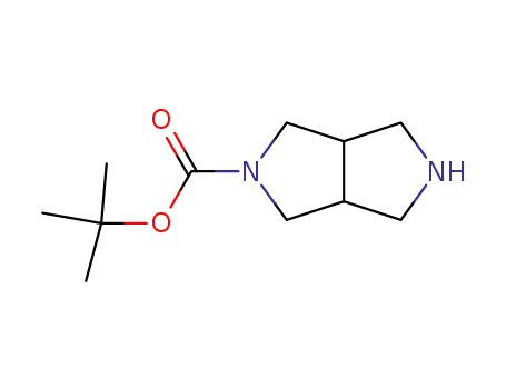 Molecular Structure of 141449-85-6 (2-BOC-HEXAHYDRO-PYRROLO[3,4-C]PYRROLE)