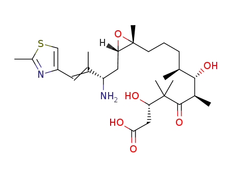 (3S,6R,7S,8S,12R,13S,15S)-15-amino-12,13-epoxy-4,4,6,8,12,16-hexamethyl-3,7-dihydroxy-17-(2-methyl-4-thiazolyl)-5-oxo-16-heptadecenoic acid