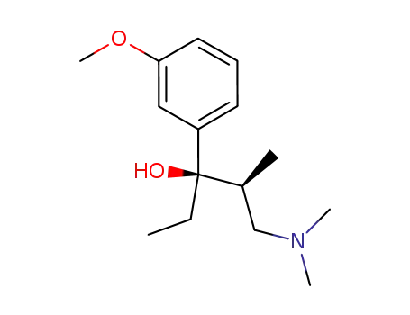 Molecular Structure of 809282-20-0 ((2S,3R)-1-(Dimethylamino)-3-(3-methoxyphenyl)-2-methylpentan-3-ol)