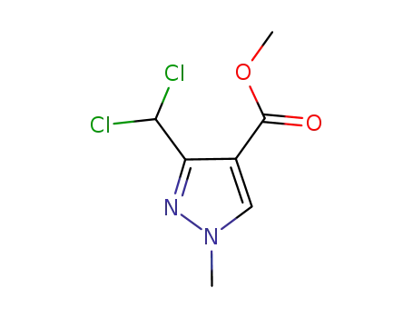 methyl-3-(dichloromethyl)-1-methyl-1H-pyrazole-4-carboxylate