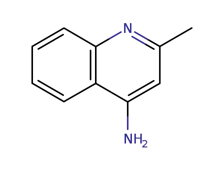 Molecular Structure of 6628-04-2 (4-AMINO-2-METHYLQUINOLINE)
