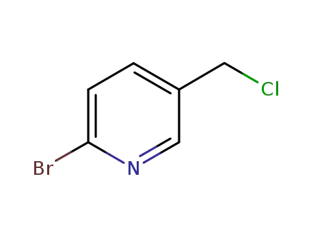Molecular Structure of 168173-56-6 (Pyridine, 2-bromo-5-(chloromethyl)- (9CI))