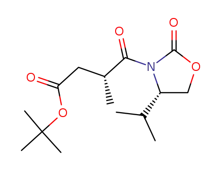 (4S)-3-[(2R)-3-tert-butoxycarbonyl-2-methylpropionyl ]-4-isopropyloxazolidin-2-one