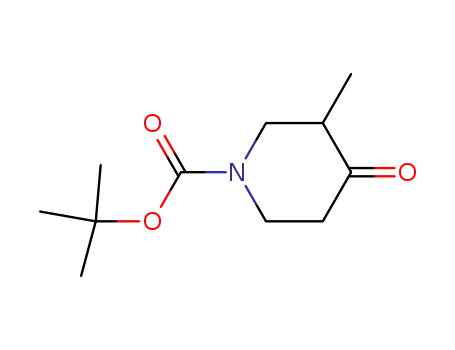 Molecular Structure of 181269-69-2 (1-BOC-3-METHYL-PIPERIDIN-4-ONE)