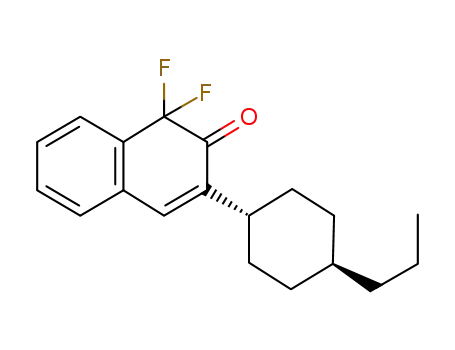 1,1-DIFLUORO-(trans-4-PROPYLCYCLOHEXYL)-1H-NAPHTHALENE-2-ONE