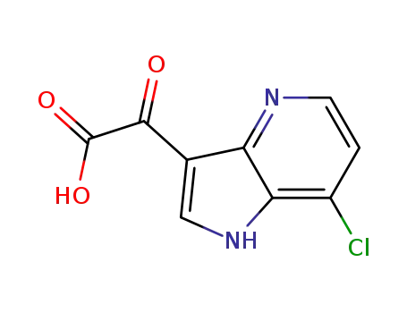 (7-chloro-1H-pyrrolo[3,2-b]pyridin-3-yl)-oxo-acetic acid