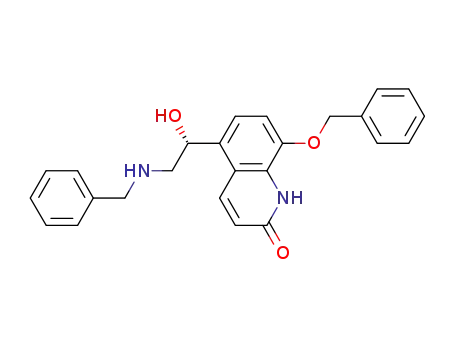 8-benzyloxy-5-[(R)-2-benzylamino-1-hydroxyethyl]-(1H)-quinolin-2-one