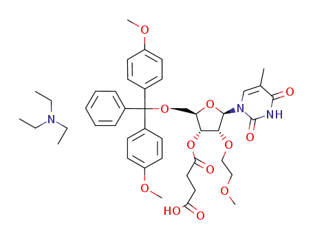 triethylammonium 5'-O-(4,4'-dimethoxytrityl)-2'-O-(2-methoxyethyl)-5-methyluridine-3'-O-succinate