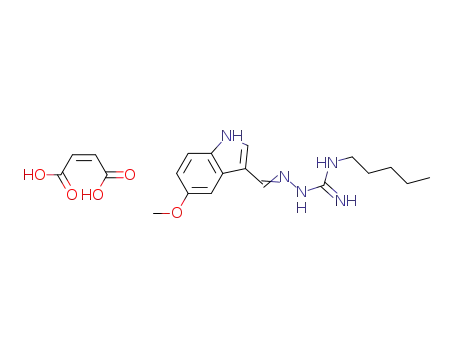 Hydrazinecarboximidamide,2-[(5-methoxy-1H-indol-3-yl)methylene]-N-pentyl-