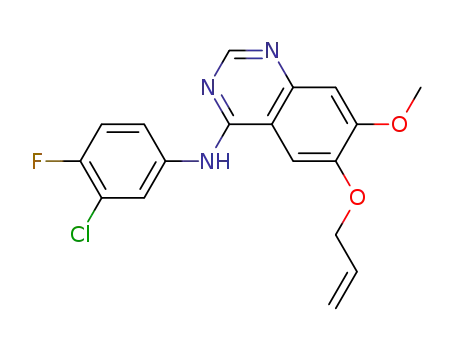 (6-allyloxy-7-methoxy-quinazolin-4-yl)-(3-chloro-4-fluoro-phenyl)-amine