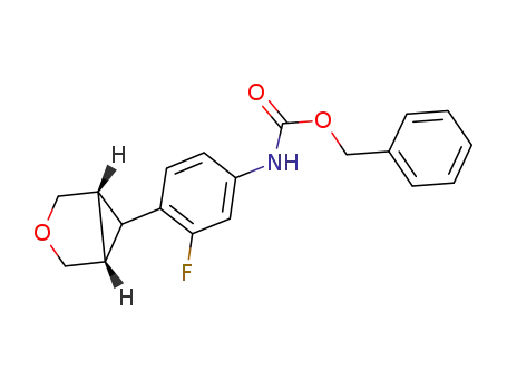 benzyl 3-fluoro-4-[exo-(1R,5S)-3-oxabicyclo[3.1.0]hex-6-yl]phenylcarbamate