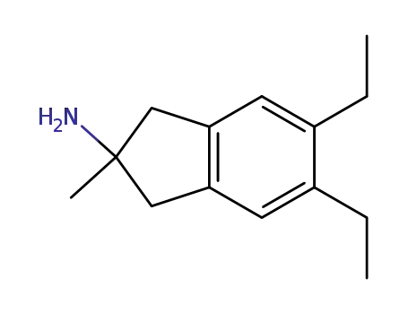 5,6-diethyl-2-methyl-indan-2-ylamine