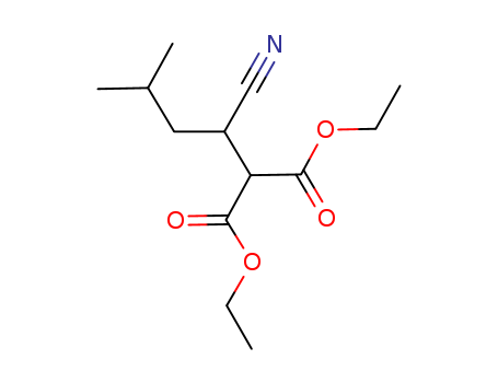 DIETHYL (1-CYANO-3-METHYLBUTYL)MALONATE