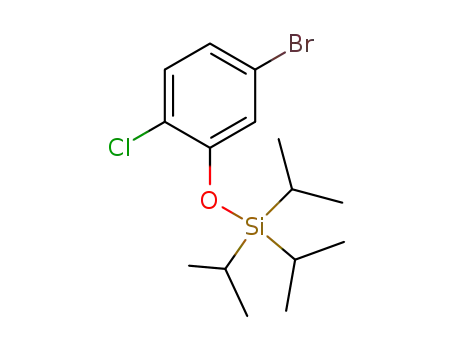 1-bromo-4-chloro-3-(tri-isopropyl-silyloxy)-benzene