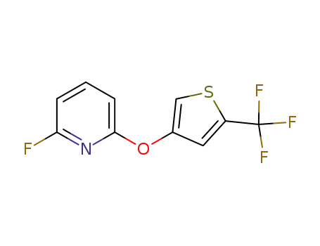 2-fluoro-6-(2-trifluoromethyl-4-thienyloxy)pyridine