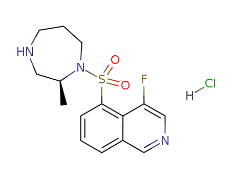 4-fluoro-5-[[(2S)-hexahydro-2-methyl-1H-1,4-diazepin-1-yl]sulfonyl]isoquinoline hydrochloride