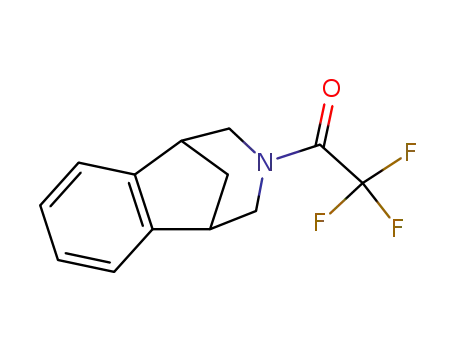 Molecular Structure of 230615-51-7 (2,3,4,5-Tetrahydro-3-(trifluoroacetyl)-1,5-methano-1H-3-benzazepine)