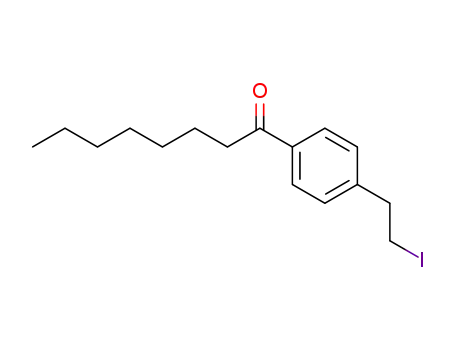 4'-(2-iodoethyl)octanophenone