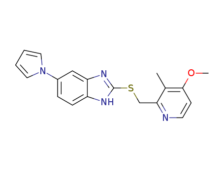 TIANFU 2-[[(4-Methoxy-3-methyl-2-pyridinyl)methyl]thio]-6-(1H-pyrrol-1-yl)-1H-benzimidazole