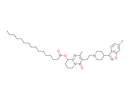 Molecular Structure of 199739-10-1 (Paliperidone Palmitate [USAN])