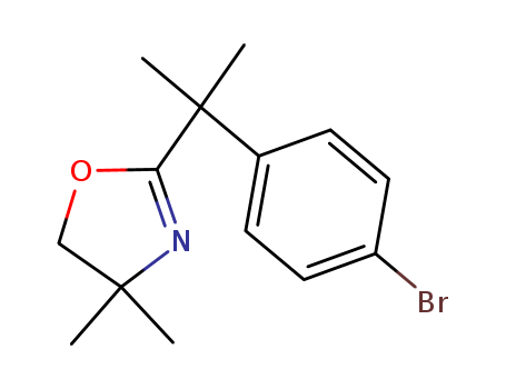2-[2-(4-bromophenyl)propan-2-yl]-4,4-dimethyl-5H-1,3-oxazole /CAS:192775-97-5 CAS NO.192775-97-6