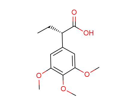 (2S)-2-(3,4,5-trimethoxyphenyl)butanoic acid