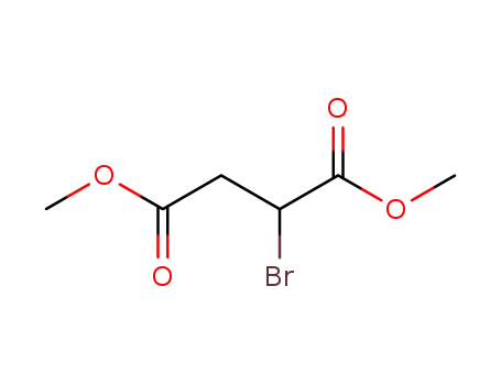 Molecular Structure of 760-90-7 (Butanedioic acid, bromo-, dimethyl ester)