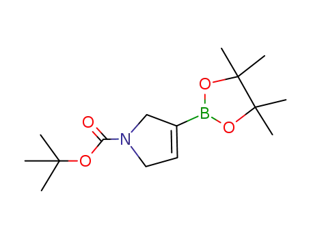 tert-butyl 3-(4,4,5,5-tetramethyl-1,3,2-dioxaborolan-2-yl)-2,5-dihydropyrrole-1-carboxylate
