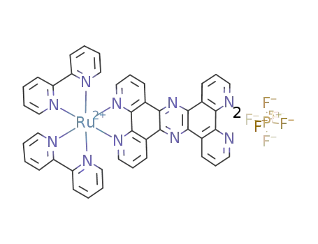 [Ru(2,2'-bipyridine)2(tetrapyrido[3,2-a:2',3'-c:3'',2''-h:2''',3'''-j]phenazine)](PF6)2