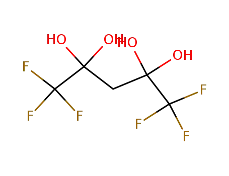 bis(gem-diol) 1,1,1,5,5,5-hexafluoropentane-2,2,4,4-tetraol