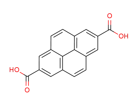 Molecular Structure of 214622-81-8 (2,7-Pyrenedicarboxylic acid)