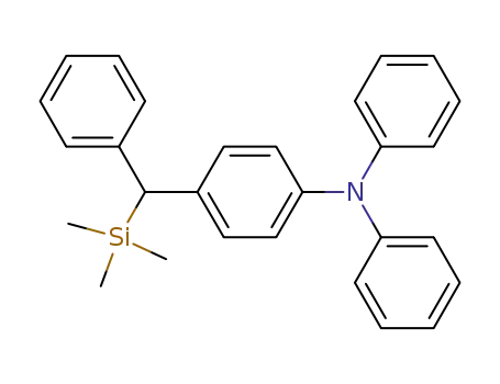N,N-diphenyl-4-(phenyl(trimethylsilyl)methyl)aniline
