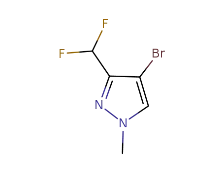 4-bromo-3-(difluoromethyl)-1-methyl-1H-pyrazole