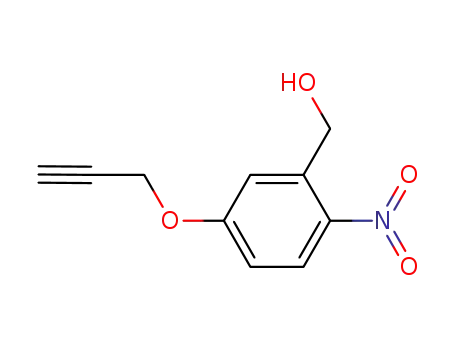 2-nitro-5-(2-propargyloxy)benzyl alcohol