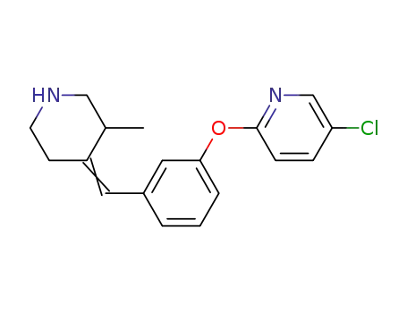 5-chloro-2-{3-[(3-methylpiperidin-4-ylidene)methyl]phenoxy}pyridine