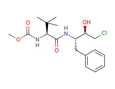 methyl [(2S)-1-{[(2S,3R)-4-chloro-3-hydroxy-1-phenylbutan-2-yl]amino}-3,3-dimethyl-1-oxobutan-2-yl]carbamate