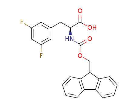 (2S)-3-(3,5-difluorophenyl)-2-(9H-fluoren-9-ylmethoxycarbonylamino)propanoic acid